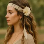 Stili di accessori per capelli boho chic: scopri come ricreare un look naturale e sofisticato