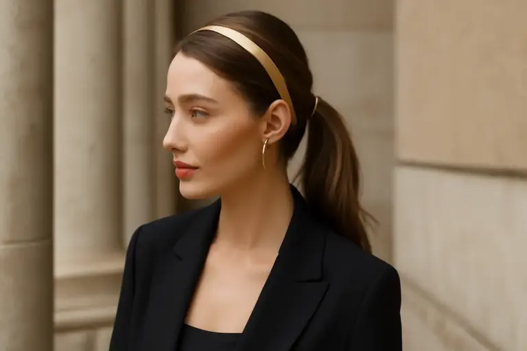 Fascette color oro per capelli: aggiungi un tocco glamour a ogni outfit senza esagerare