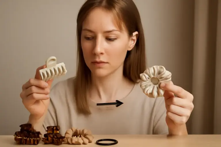 Come scegliere accessori per capelli adatti a capelli sottili? Il materiale che fa davvero la differenza