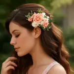 Accessori floreali per capelli: quando indossarli e come non sbagliare l’abbinamento