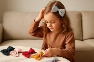La scelta di fiocchi in tessuto per bambine: come puntare su comfort e stile in pochi passaggi
