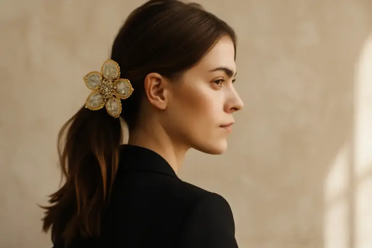 Cosa significa accessorio statement per capelli? L’impatto immediato che conquista la scena senza eccessi