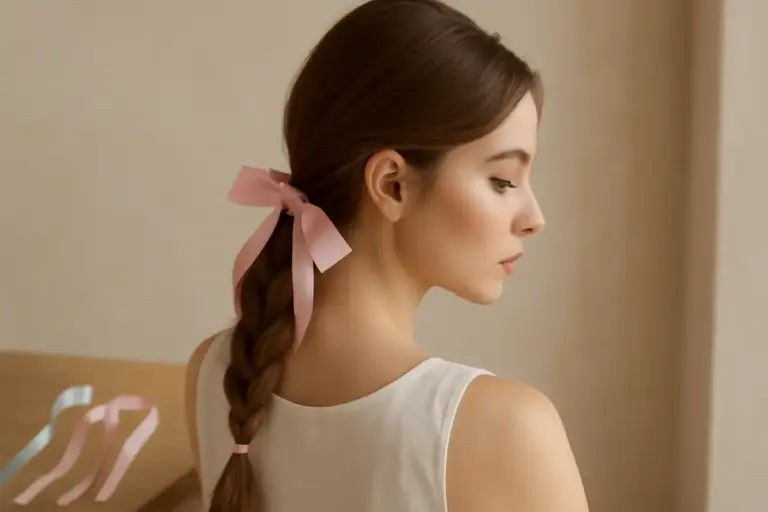 Nastri sottili per capelli: come usarli per ottenere acconciature leggere e d’impatto senza troppo sforzo