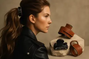 Accessori in pelle per capelli: aggiungi grinta con materiali che durano nel tempo