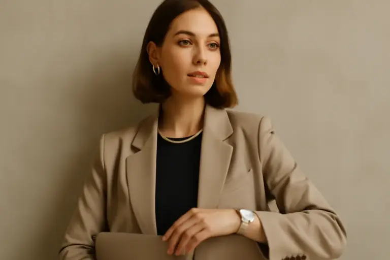 Vuoi rinnovare il look con poche mosse? Usa accessori metallici satinati per un tocco chic discreto