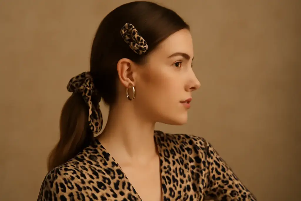Accessori per capelli fantasia animalier: accendi il look seguendo una regola di abbinamento che funziona