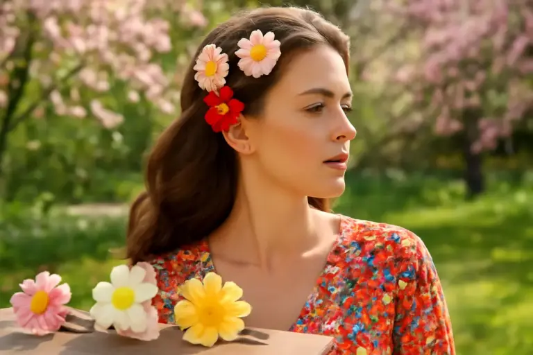 Accessori per capelli a tema floreale: quando usarli per ravvivare i look primaverili?