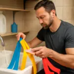 Ti chiedi come pulire fasce elastiche senza rovinarle? Il trucco rapido usato dai professionisti