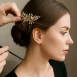 Cerchi idee su come usare pettini decorativi nei capelli? I trucchi per fissarli senza rovinare la piega