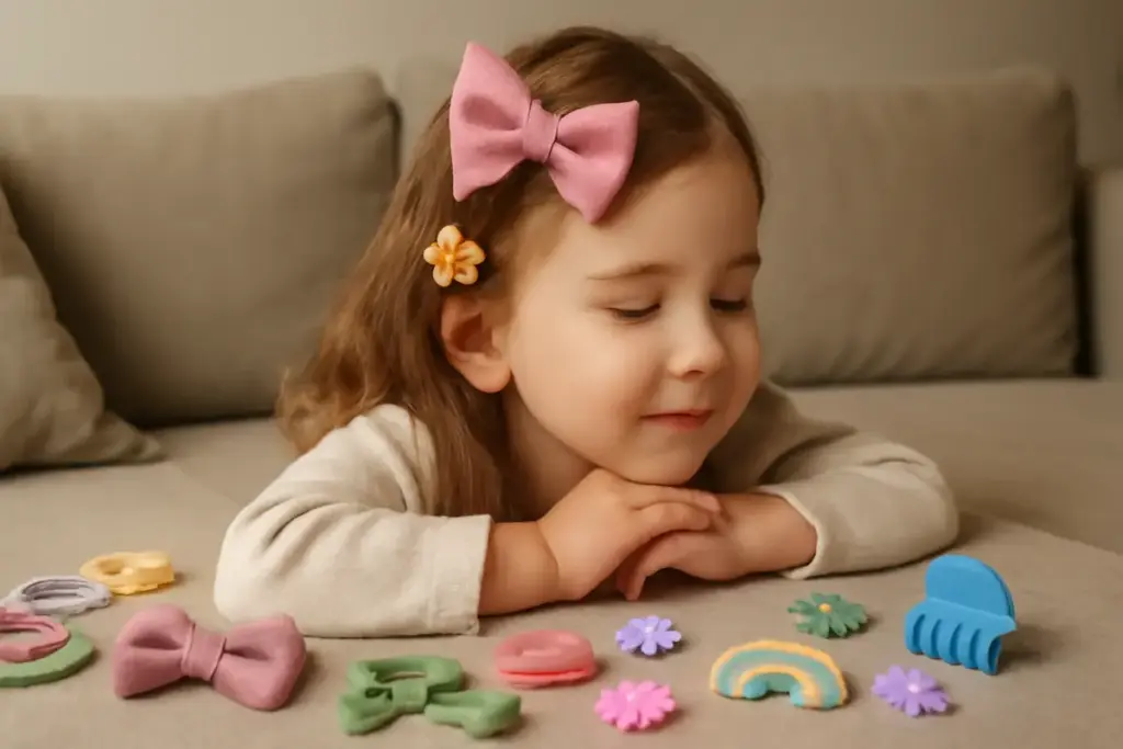 Accessori per capelli per bambini: materiali sicuri che uniscono comfort e fantasia