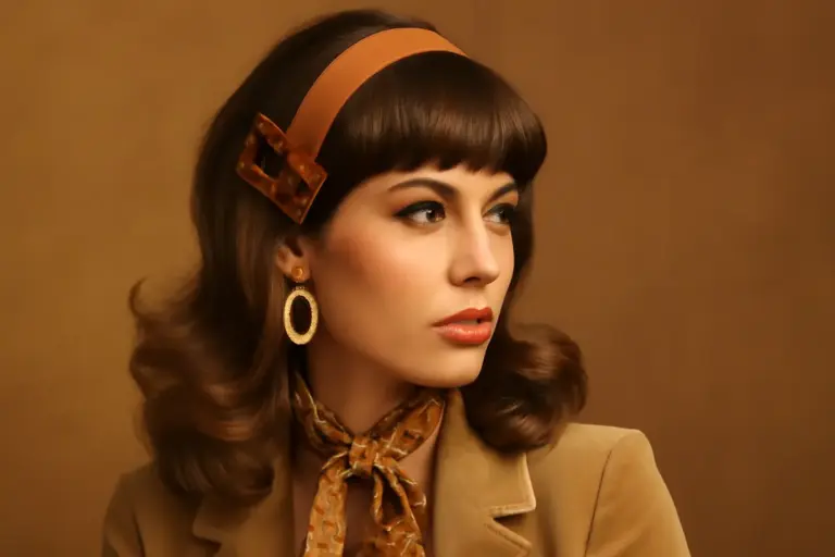 Stili ispirati agli anni ‘70 per capelli: rendi unico il tuo look con accessori vintage rivisitati